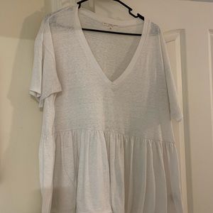 Truly Madly Deeply oversized peplum shirt